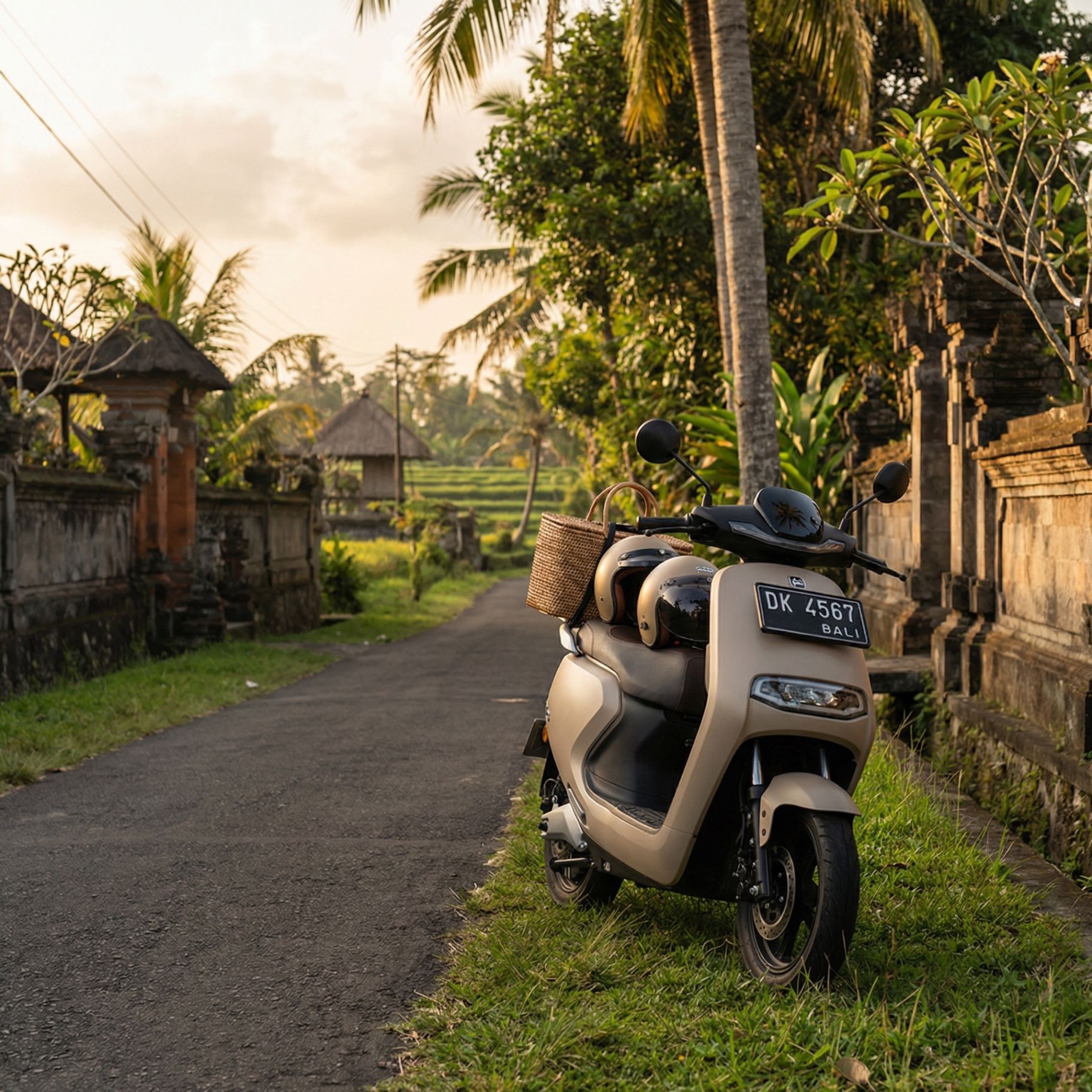 Scooter or Car Rental — luxury villa service in Bali