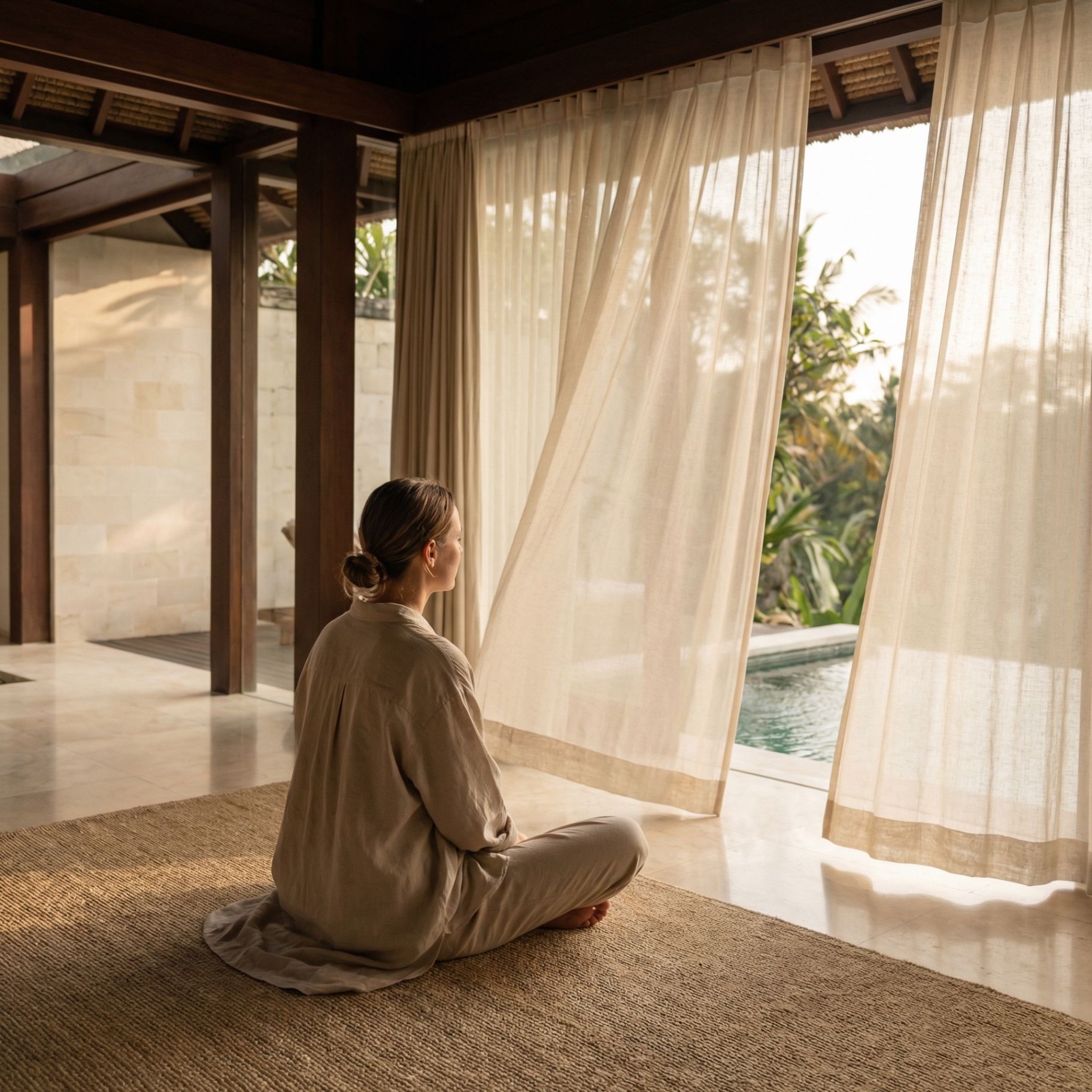 Yoga & Meditation — luxury villa service in Bali by Umaya